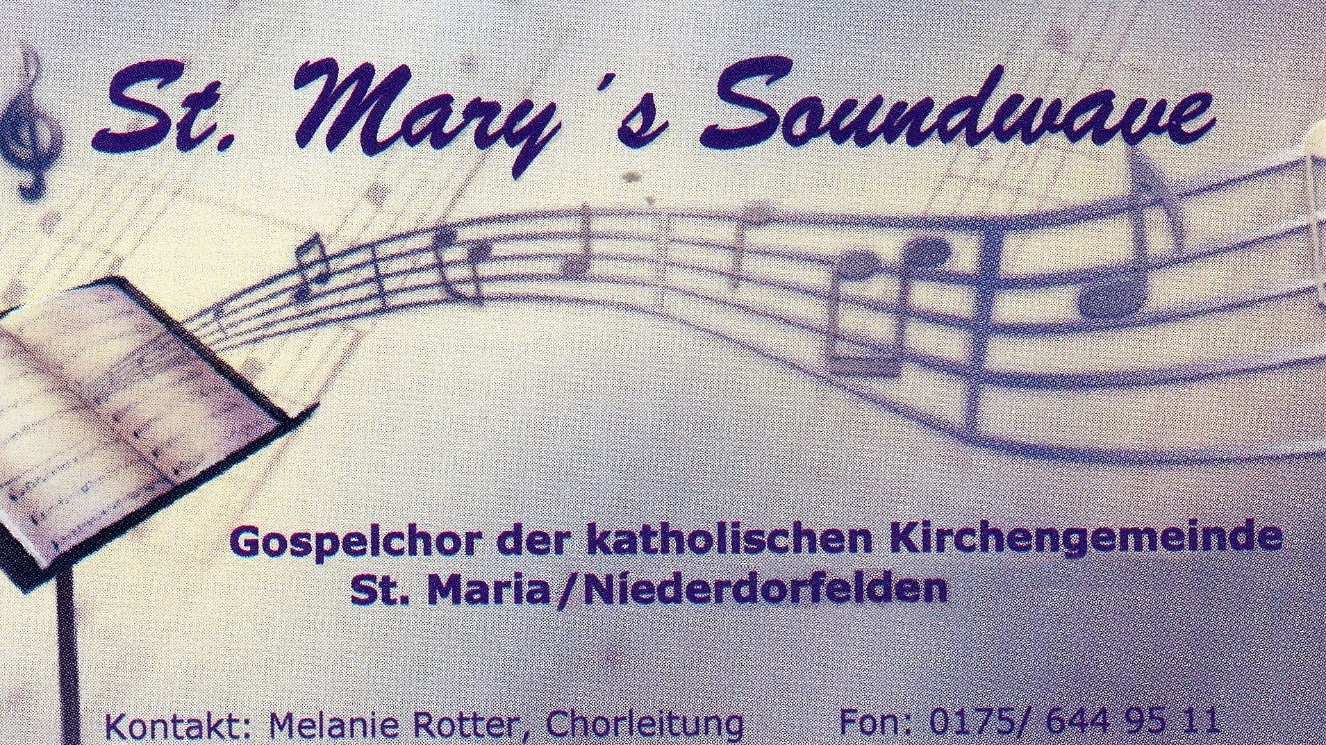 Visitenkarte Gospelchor - St. Maria, Niederdorfelden